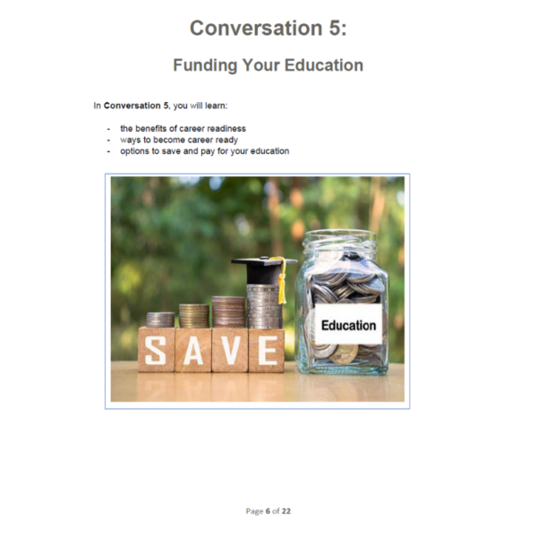 eBook: Parent & Teen Career Workbook (Conversation 5) - Image 2